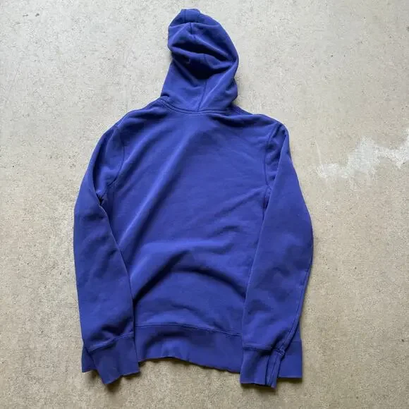 Women's Nike Sportswear Purple Blue Silver Hoodie Pullover Sweatshirt Sz XL Air - Picture 2 of 5